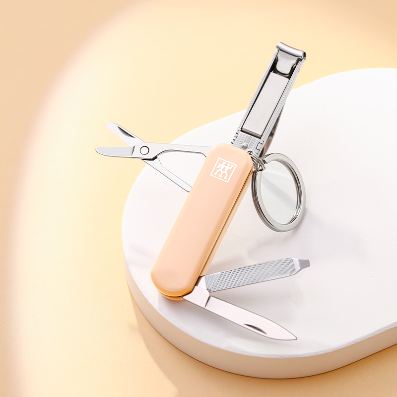 มีดพับเอนกประสงค์สเตนเลสสตีล ZWILLING สีส้ม 60 มม. N42450117_3