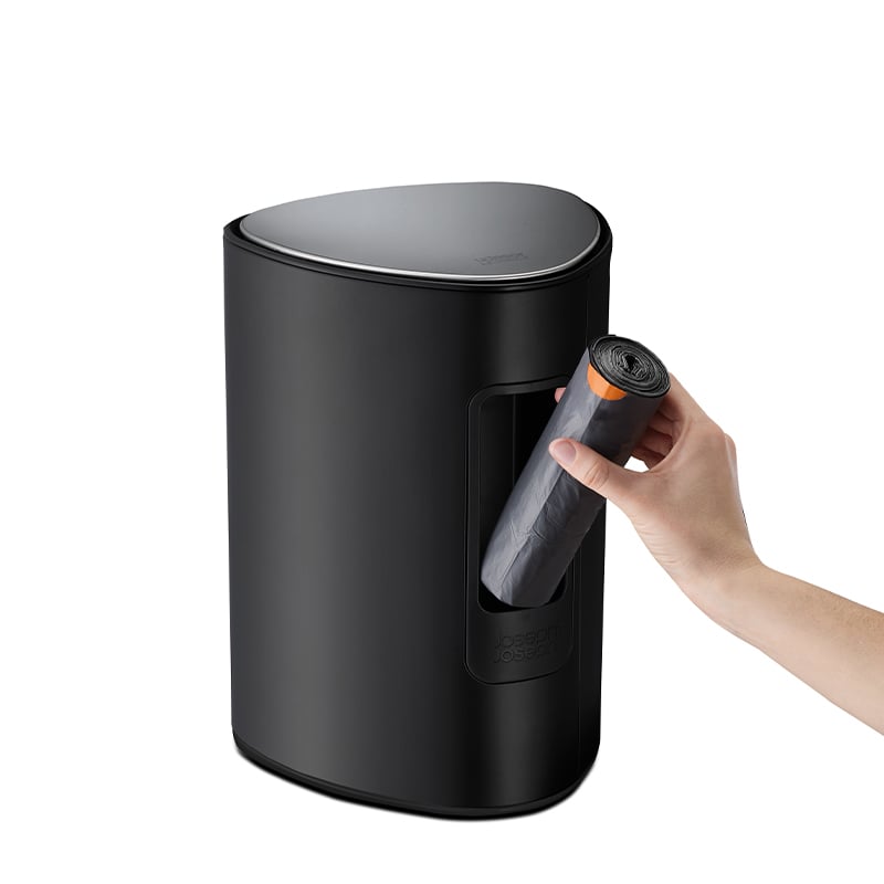 ถังขยะสแตนเลสความจุ 5 ลิตร Joseph Joseph รุ่น EasyStore สี Matt Black N70595_3