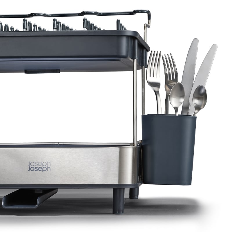 อุปกรณ์คว่ำจาน 2 ชั้น ทำจากสแตนเลส Joseph Joseph รุ่น Excel สีเทา N851647_3