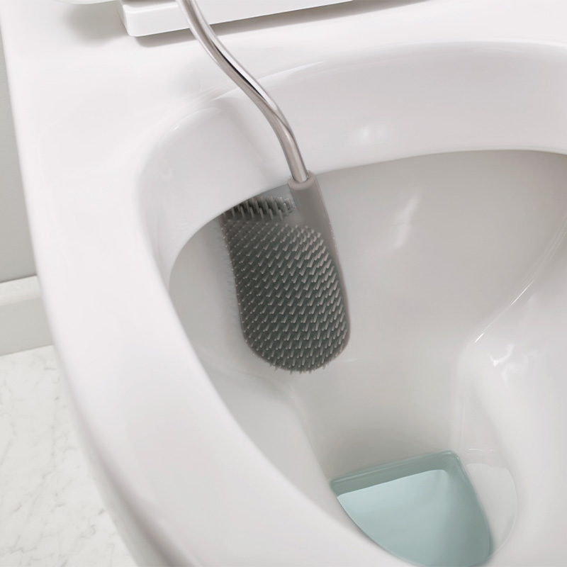 แปรงขัดห้องน้ำพร้อมที่เก็บ Joseph Joseph รุ่น Flex ไซซ์เล็ก  N70522 White/Grey_3