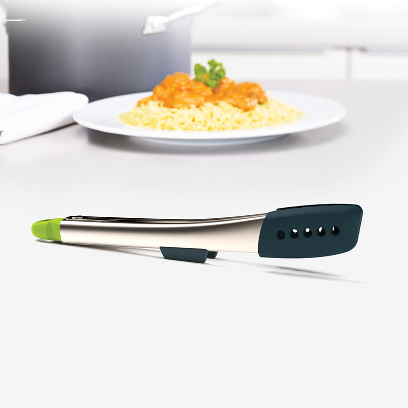 อุปกรณ์คีบอาหาร JOSEPH JOSEPH รุ่น ELEVATE ด้ามยกสูง ไม่เลอะเค้าเตอร์ทำอาหาร สีเทาเขียว N10162_3