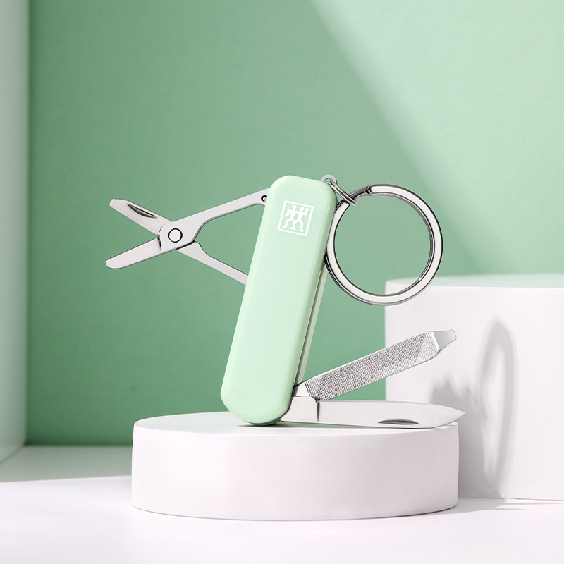 มีดพับเอนกประสงค์สเตนเลสสตีล ZWILLING สีเขียวมิ้นต์ 60 มม. N42450116_4