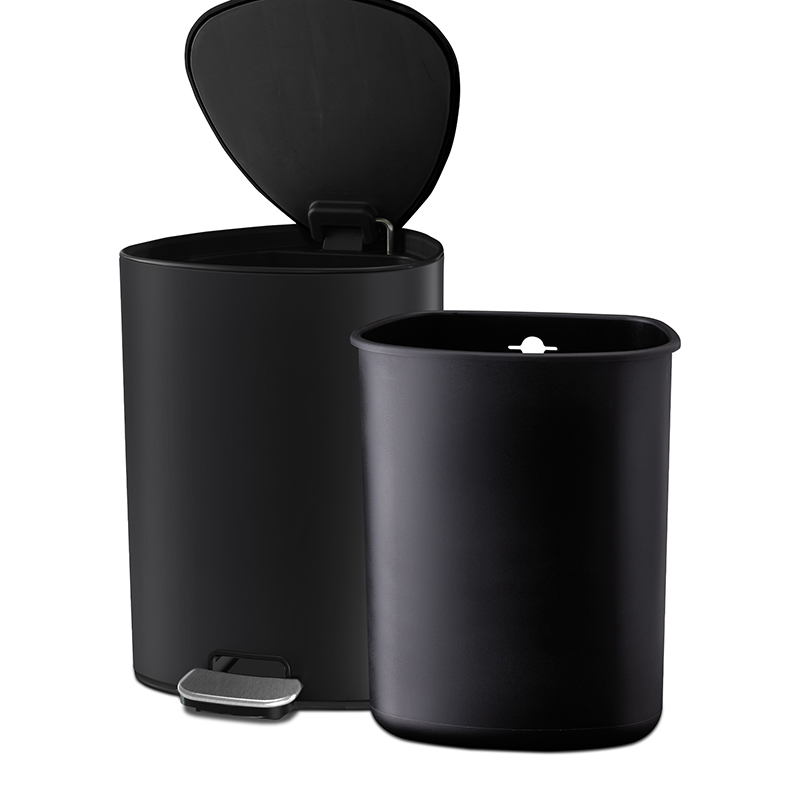 ถังขยะสแตนเลสความจุ 5 ลิตร Joseph Joseph รุ่น EasyStore สี Matt Black N70595_4