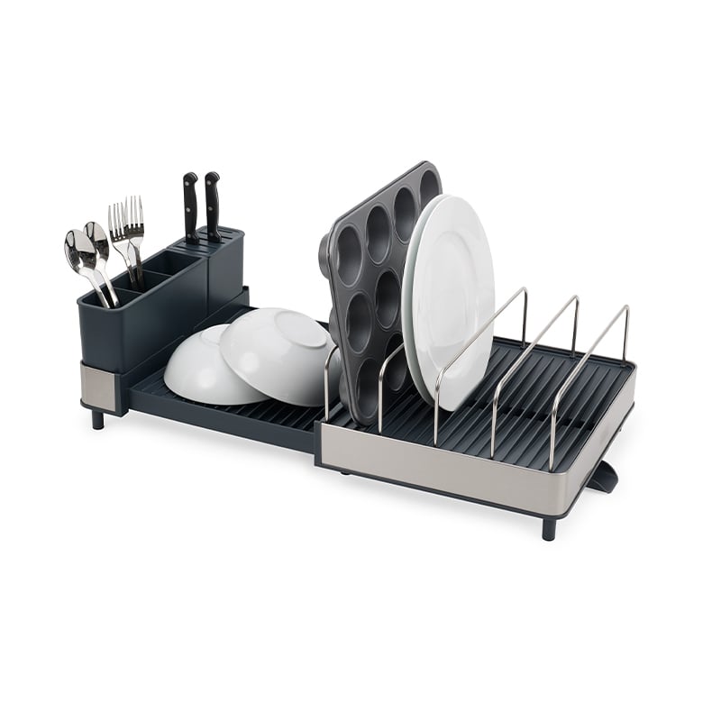 ที่คว่ำจานขยายได้ ทำจากสแตนเลส Joseph Joseph รุ่น Extend Max สีเทา N851690_4