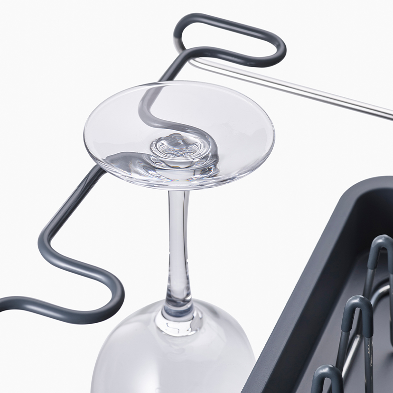 อุปกรณ์คว่ำจาน 2 ชั้น ทำจากสแตนเลส Joseph Joseph รุ่น Excel สีเทา N851647_4