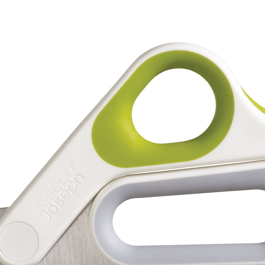 กรรไกรสำหรับตัดอาหาร Joseph Joseph รุ่น PowerGrip ใบมีดสแตนเลสญี่ปุ่น N10302 White/Green_4