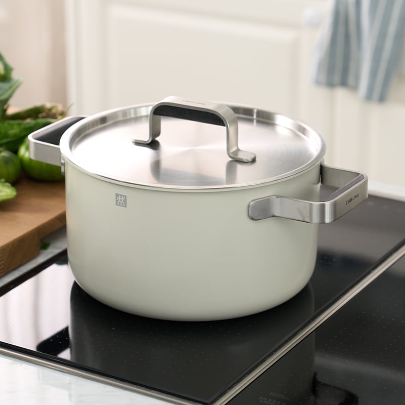 ชุดหม้อสแตนเลส ZWILLING รุ่น Pure สีครีม N1028807_5
