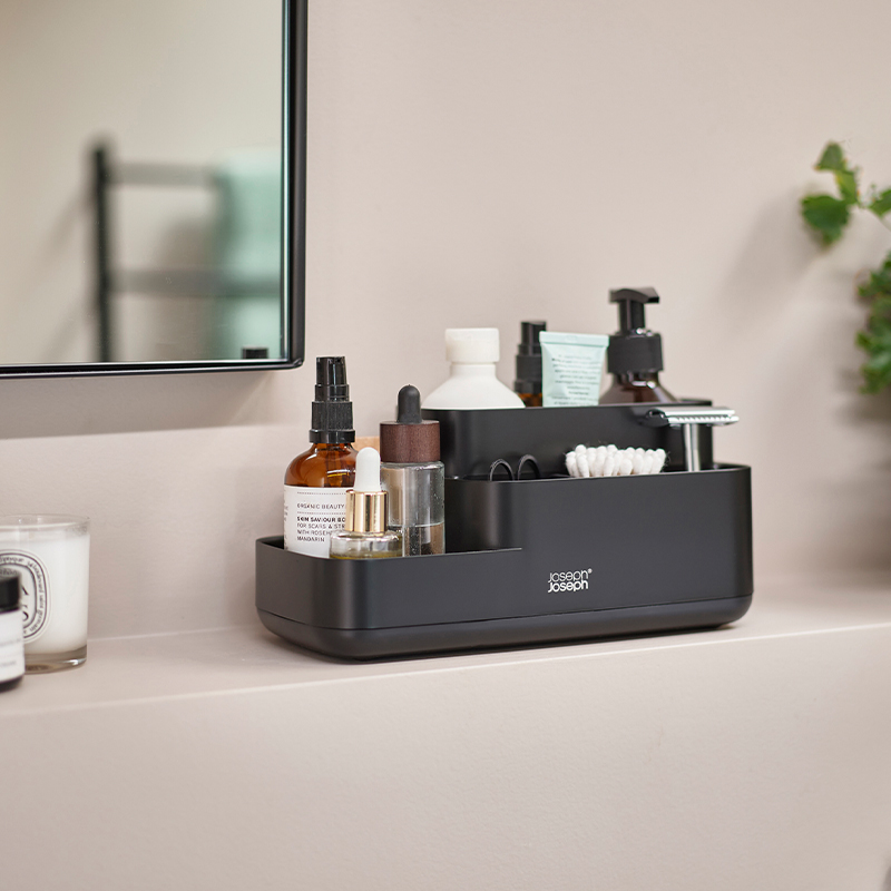 ที่เก็บอุปกรณ์ในห้องน้ำ Joseph Joseph รุ่น EasyStore สี Matt Black N70600_5