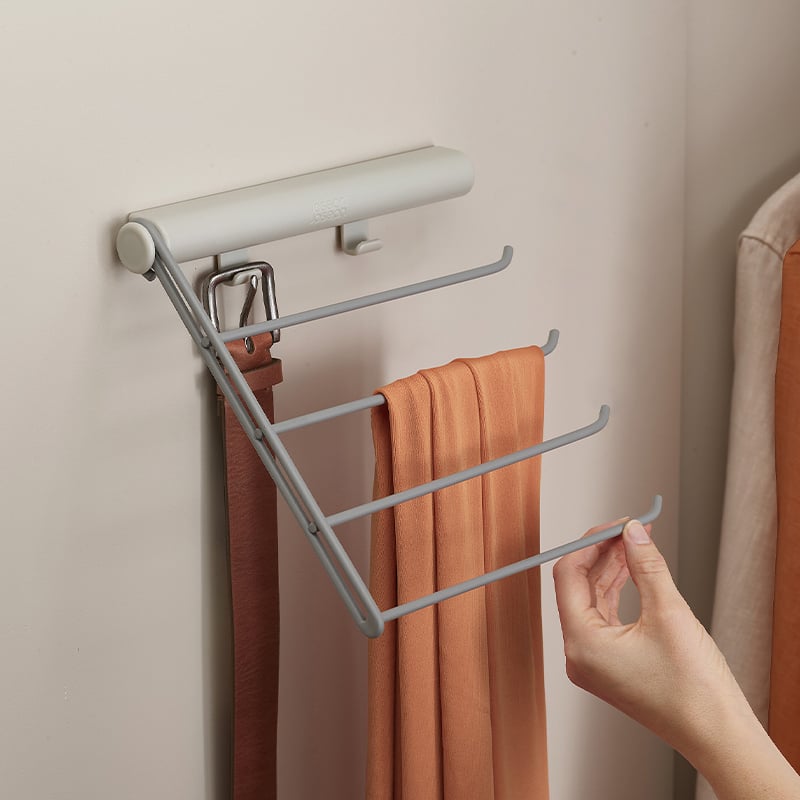 ราวแขวนเข็มขัด เนคไท และผ้าพันคอ Joseph Joseph รุ่น Orderly สี Ecru N55005_5