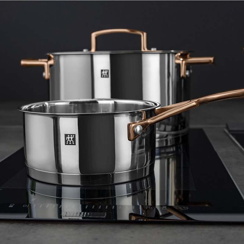 ชุดหม้อสแตนเลส ZWILLING รุ่น Bellasera กระจายความร้อนดี  5 ชิ้น สีเงิน N71170005_6