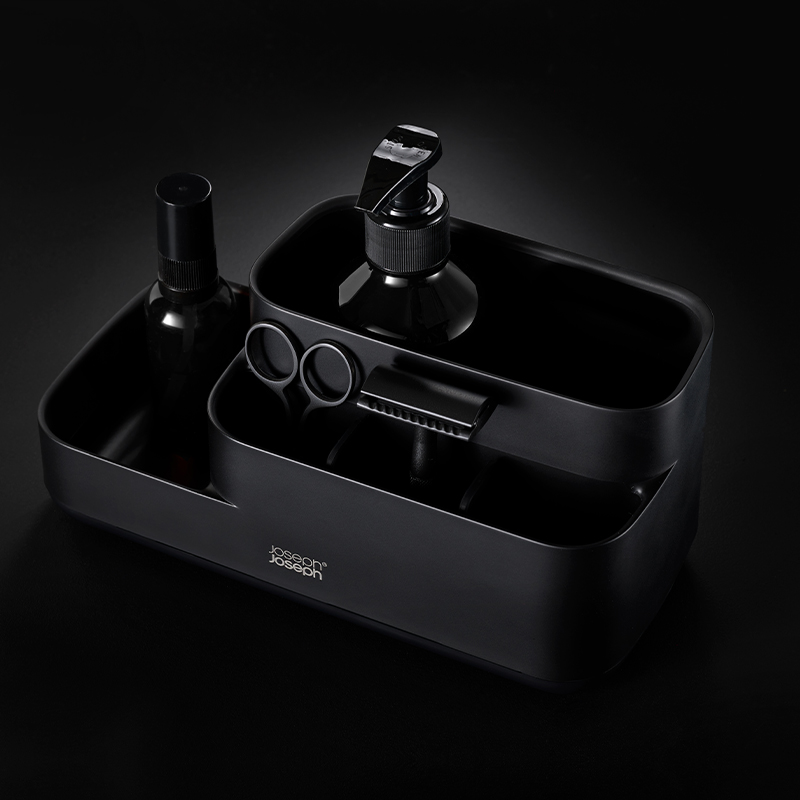 ที่เก็บอุปกรณ์ในห้องน้ำ Joseph Joseph รุ่น EasyStore สี Matt Black N70600_6