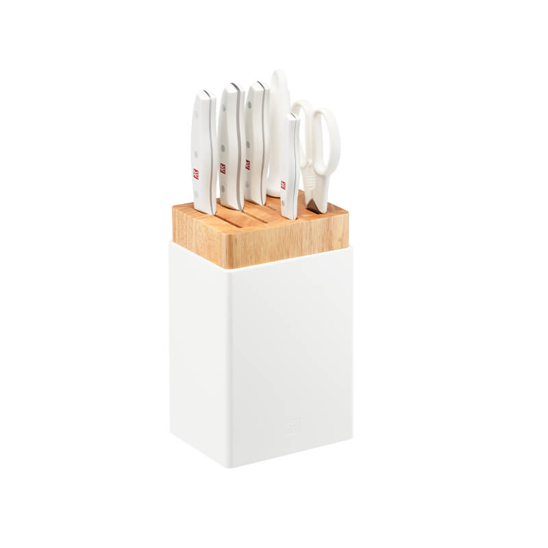 ชุดมีดพร้อมบล็อก ZWILLING รุ่น Twin Pollux  สีขาว N1025159