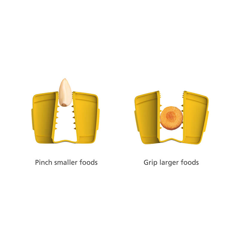 ที่ขูดอาหารพร้อมกล่องรองอาหาร Joseph Joseph รุ่น Multi-Grip สีเหลือง N20225_4