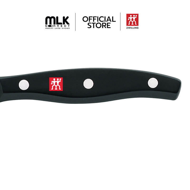 มีดเล็กสแตนเลสสตีล ZWILLING รุ่น Twin Pollux มีความคมและทนทาน 130 มม. สีเงิน ด้ามสีดำ N30725130