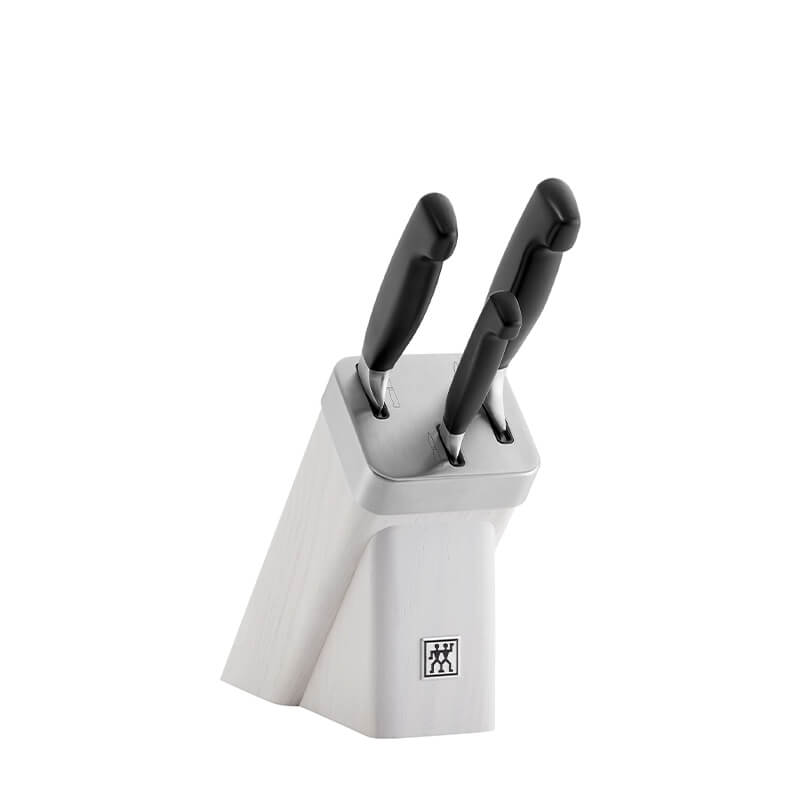 ชุดมีดพร้อมบล็อกไม้ ZWILLING รุ่น Four Star  4 ชิ้น สีขาว N35134520