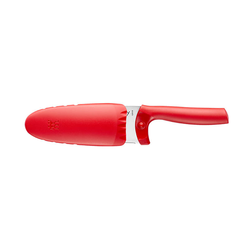 มีดสแตนเลสสตีลสำหรับเด็ก ZWILLING รุ่น TWINNY Kids   สีเงิน ด้ามสีแดง 10 cm N36550101