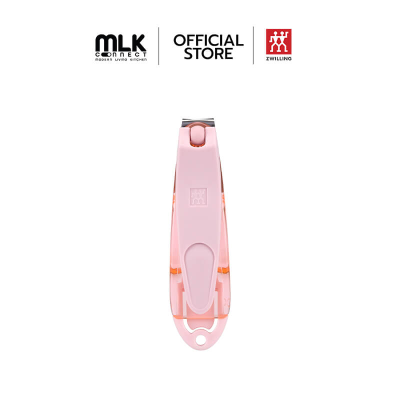 กรรไกรตัดเล็บพร้อมตะไบเล็บ ZWILLING รุ่น CLASSIC 80 มม.สีชมพูพาสเทล N42436500