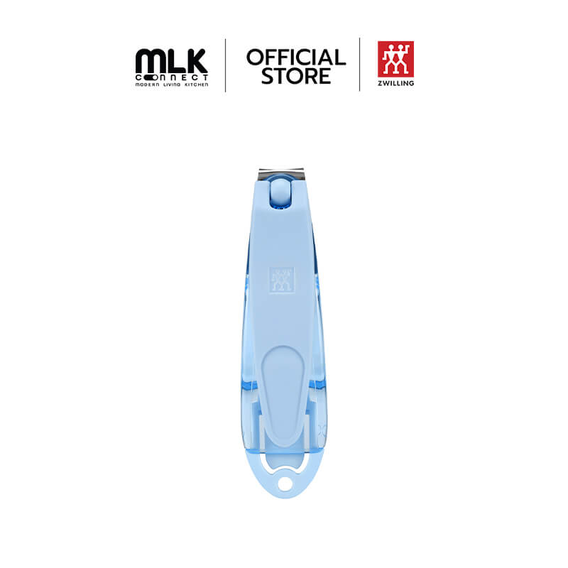 กรรไกรตัดเล็บพร้อมตะไบเล็บ ZWILLING รุ่น CLASSIC 80 มม.สีฟ้าพาสเทล N42436900