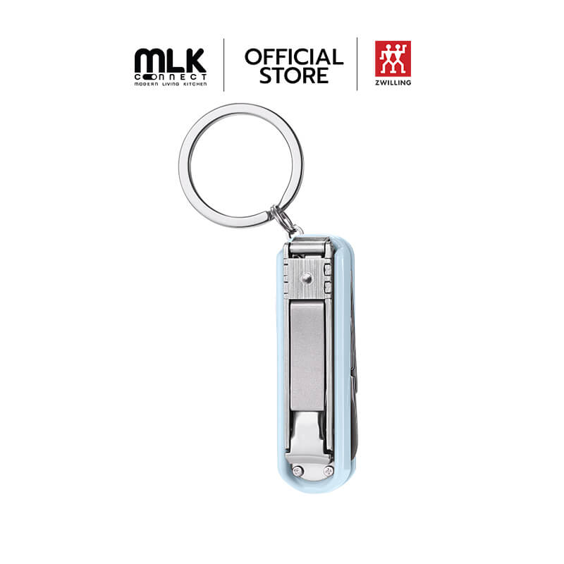 มีดพับเอนกประสงค์สเตนเลสสตีล ZWILLING สีฟ้า 60 มม. N42450115