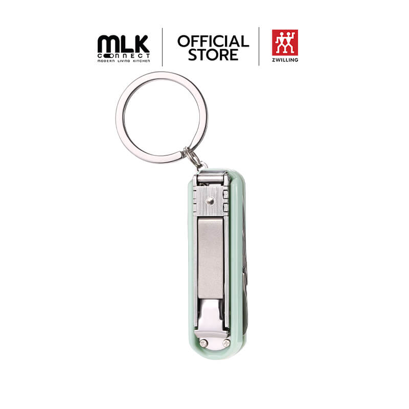 มีดพับเอนกประสงค์สเตนเลสสตีล ZWILLING สีเขียวมิ้นต์ 60 มม. N42450116