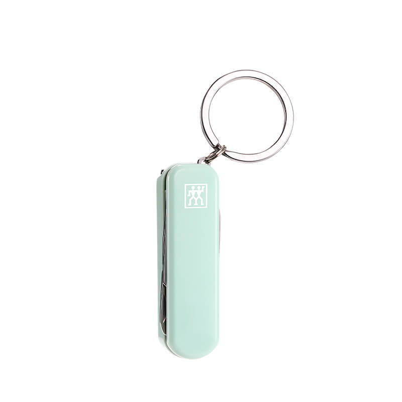 มีดพับเอนกประสงค์สเตนเลสสตีล ZWILLING สีเขียวมิ้นต์ 60 มม. N42450116