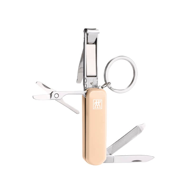 มีดพับเอนกประสงค์สเตนเลสสตีล ZWILLING สีส้ม 60 มม. N42450117