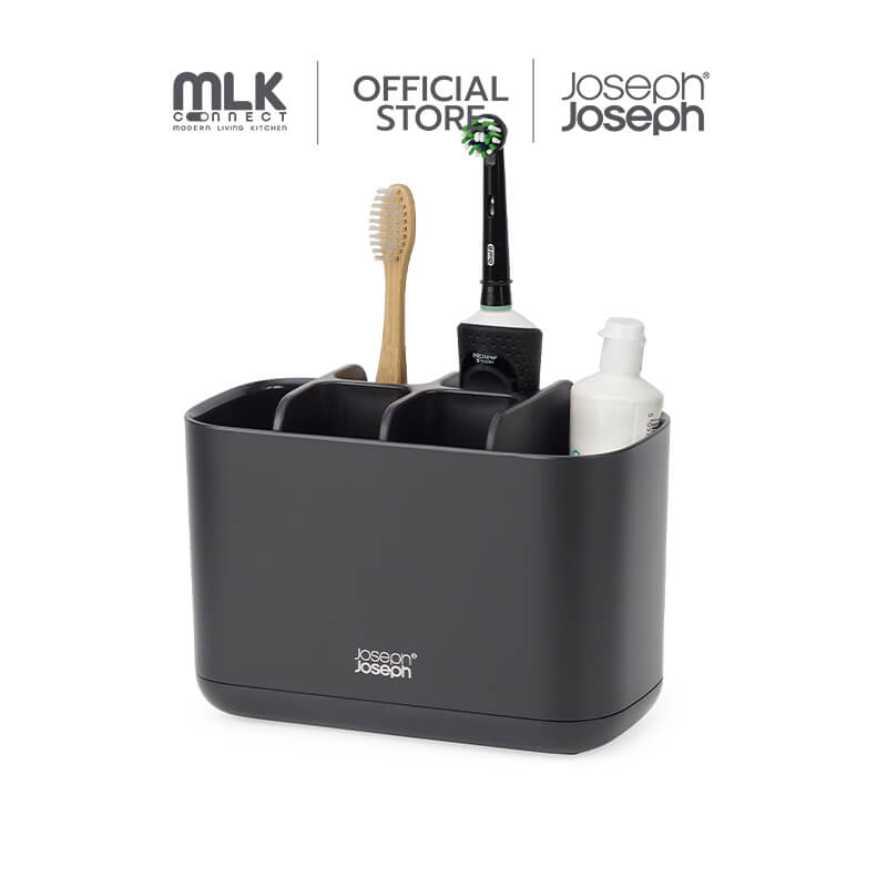 ที่ใส่แปรงสีฟันและยาสีฟัน Joseph Joseph รุ่น EasyStore สี Matt Black N70599