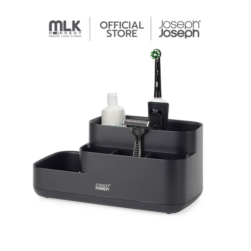 ที่เก็บอุปกรณ์ในห้องน้ำ Joseph Joseph รุ่น EasyStore สี Matt Black N70600