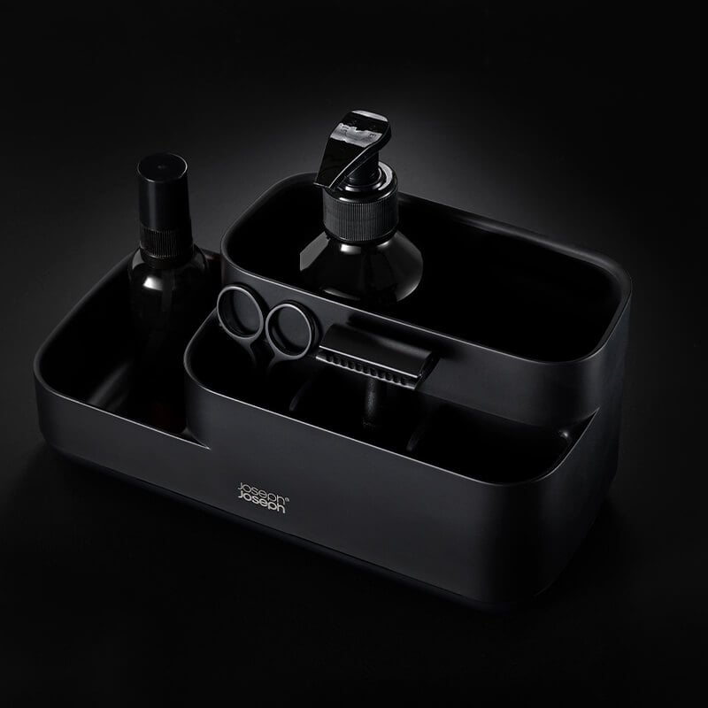 ที่เก็บอุปกรณ์ในห้องน้ำ Joseph Joseph รุ่น EasyStore สี Matt Black N70600