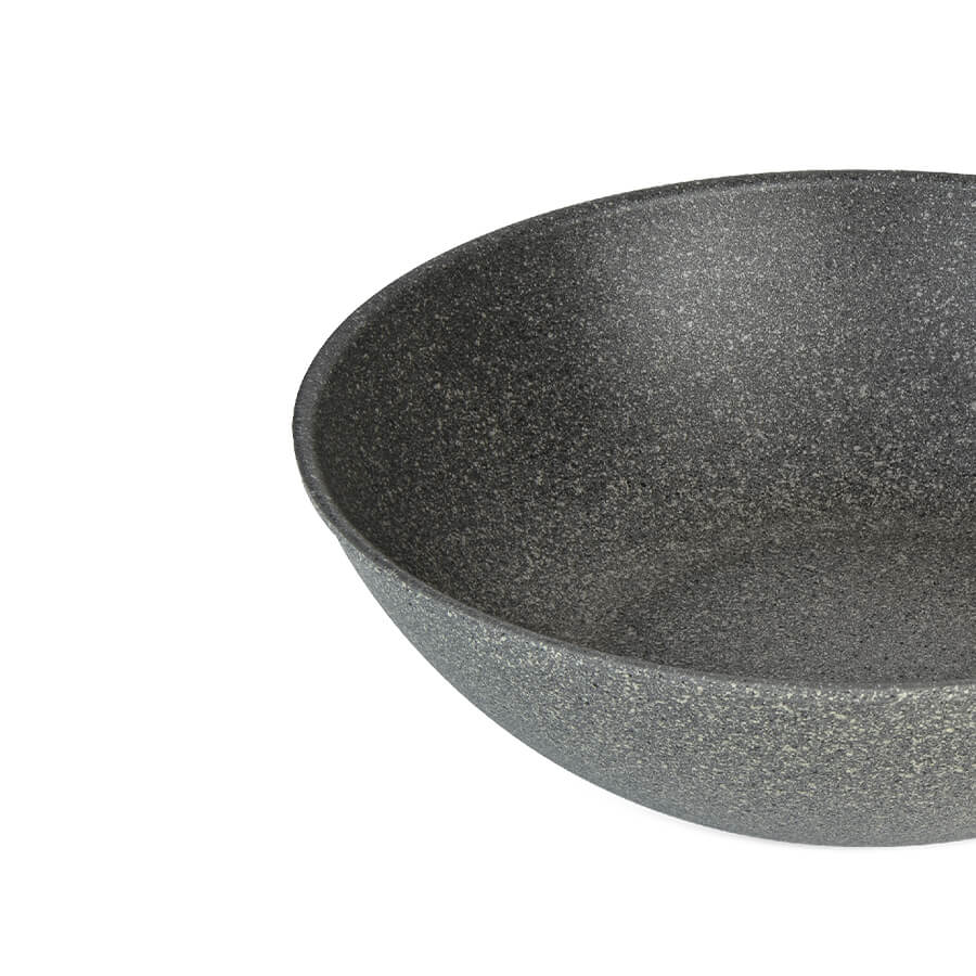 กระทะทรงลึกวอค BALLARINI Non- stick อะลูมิเนี่ยม รุ่นMurano 30 ซม. สีเทา N75002937