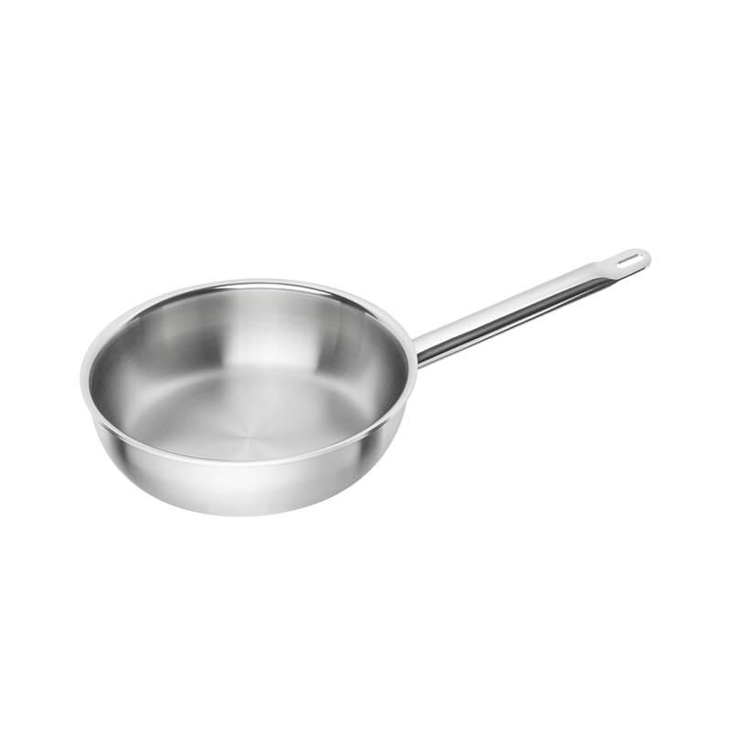 กระทะสแตนเลส ZWILLING  รุ่น Zwilling Pro กระจายความร้อนดี  สีเงิน 24 ซม. N65128240