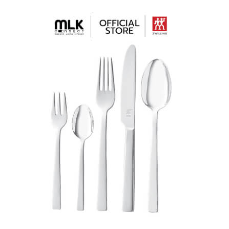 ชุดช้อนส้อมสแตนเลสสตีล 30 ชิ้น ZWILLING ทนทาน สีเงิน  N07041330_1