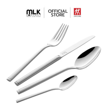 ชุดช้อนส้อมสแตนเลสสตีล ZWILLING รุ่น Senses 24 ชิ้น ทนทาน สีเงิน N07030324_1