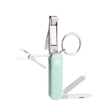 มีดพับเอนกประสงค์สเตนเลสสตีล ZWILLING สีเขียวมิ้นต์ 60 มม. N42450116_0