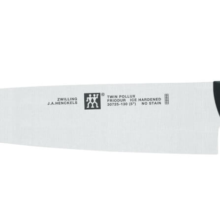 มีดเล็กสแตนเลสสตีล ZWILLING รุ่น Twin Pollux มีความคมและทนทาน 130 มม. สีเงิน ด้ามสีดำ N30725130_2
