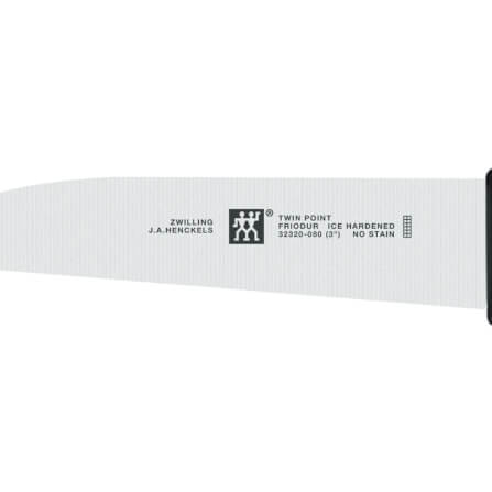 มีดเล็กสแตนเลสสตีล ZWILLING รุ่น Twin Point มีความคมและทนทาน  80 มม สีเงิน ด้ามสีดำ N32320081_2