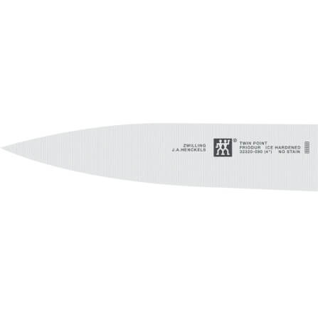 มีดเล็กแพริ่งสแตนเลสสตีล ZWILLING รุ่น Twin Point  90 มม. มีความคมและทนทาน สีเงิน ด้ามสีดำ   N32320091_1