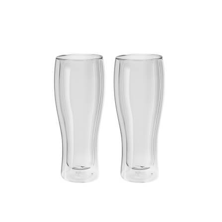 แก้วเบียร์ดับเบิ้ลวอลล์ ZWILLING เซท 2 ชิ้น รุ่น Sorrento เก็บรักษาความร้อนและเย็น 414 มล. สีใสN39500214_0