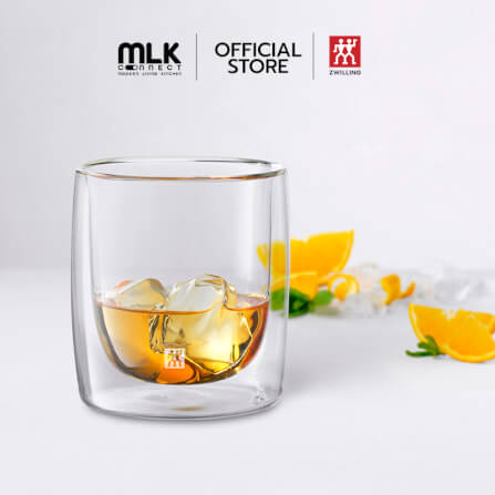 แก้วดับเบิ้ลวอลล์ ZWILLING Whisky  เซท 2 ชิ้น รุ่น Sorrento เก็บรักษาความเย็น 266  มล. สีใส N39500215_1