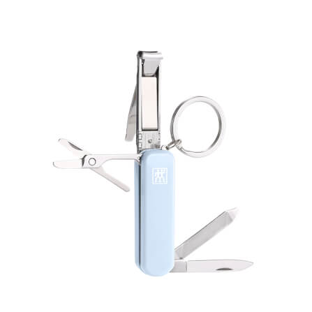 มีดพับเอนกประสงค์สเตนเลสสตีล ZWILLING สีฟ้า 60 มม. N42450115_0