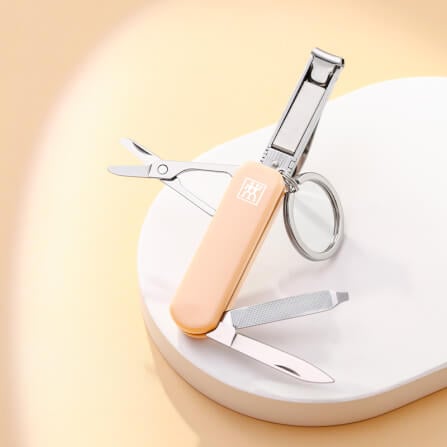 มีดพับเอนกประสงค์สเตนเลสสตีล ZWILLING สีส้ม 60 มม. N42450117_3