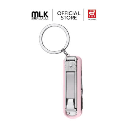 มีดพับเอนกประสงค์สเตนเลสสตีล ZWILLING สีชมพูพีช 60 มม. N42450118_1