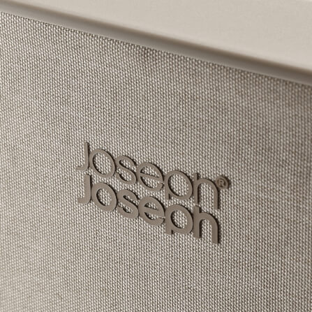 ตะกร้าผ้า 2 ช่อง สำหรับแยกประเภทผ้าหรือสีผ้า Joseph Joseph รุ่น Tota สี Ecru ความจุ 60L N50019_5