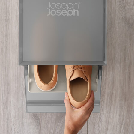 ชุดกล่องเก็บรองเท้า Joseph Joseph รุ่น ShoeCase สีเทา N55013_5