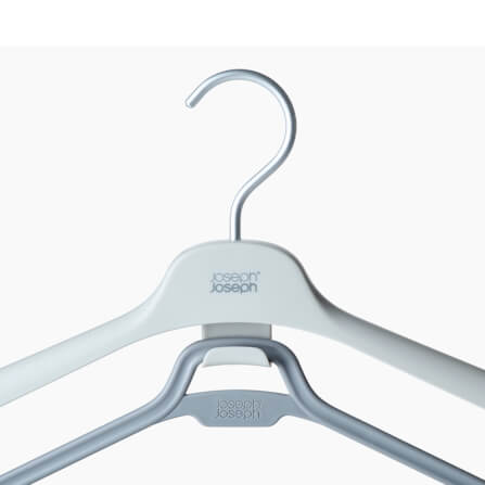 ชุดไม้แขวนเสื้อสำหรับเสื้อผ้าที่มีความยาว 2 ชิ้น Joseph Joseph รุ่น Orderly สี Ecru N55018_2