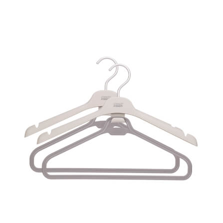 ชุดไม้แขวนเสื้อสำหรับเสื้อผ้าที่มีความยาว 2 ชิ้น Joseph Joseph รุ่น Orderly สี Ecru N55018_0