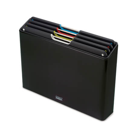 ชุดเขียง 4 ชิ้น พร้อมแท่นเก็บทำจากสแตนเลส Joseph Joseph รุ่น Folio สี Carbon Black N60171_0