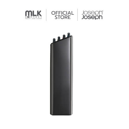 ชุดเขียง 4 ชิ้น พร้อมแท่นเก็บทำจากสแตนเลส Joseph Joseph รุ่น Folio สี Carbon Black N60171_1