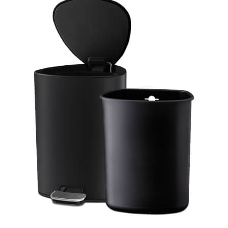 ถังขยะสแตนเลสความจุ 5 ลิตร Joseph Joseph รุ่น EasyStore สี Matt Black N70595_3