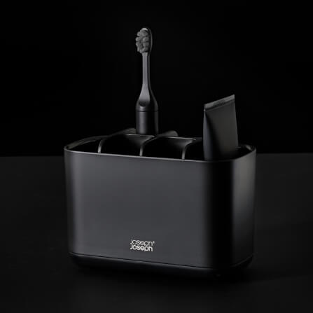 ที่ใส่แปรงสีฟันและยาสีฟัน Joseph Joseph รุ่น EasyStore สี Matt Black N70599_5